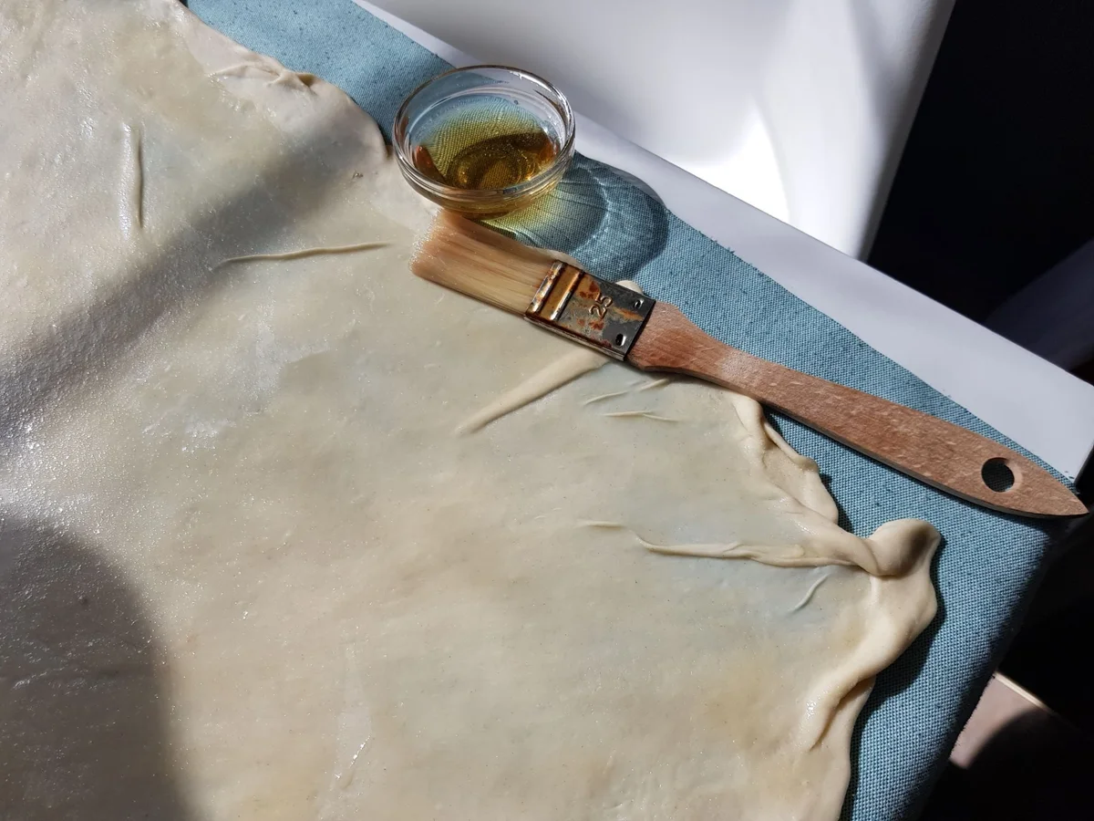 Rezept: Strudel mit asiatischer Füllung und Baby-Pak Choi Bild Nr. 6 Strudel mit asiatischer Füllung und Baby-Pak Choi - Rezept - Bild Nr. 6