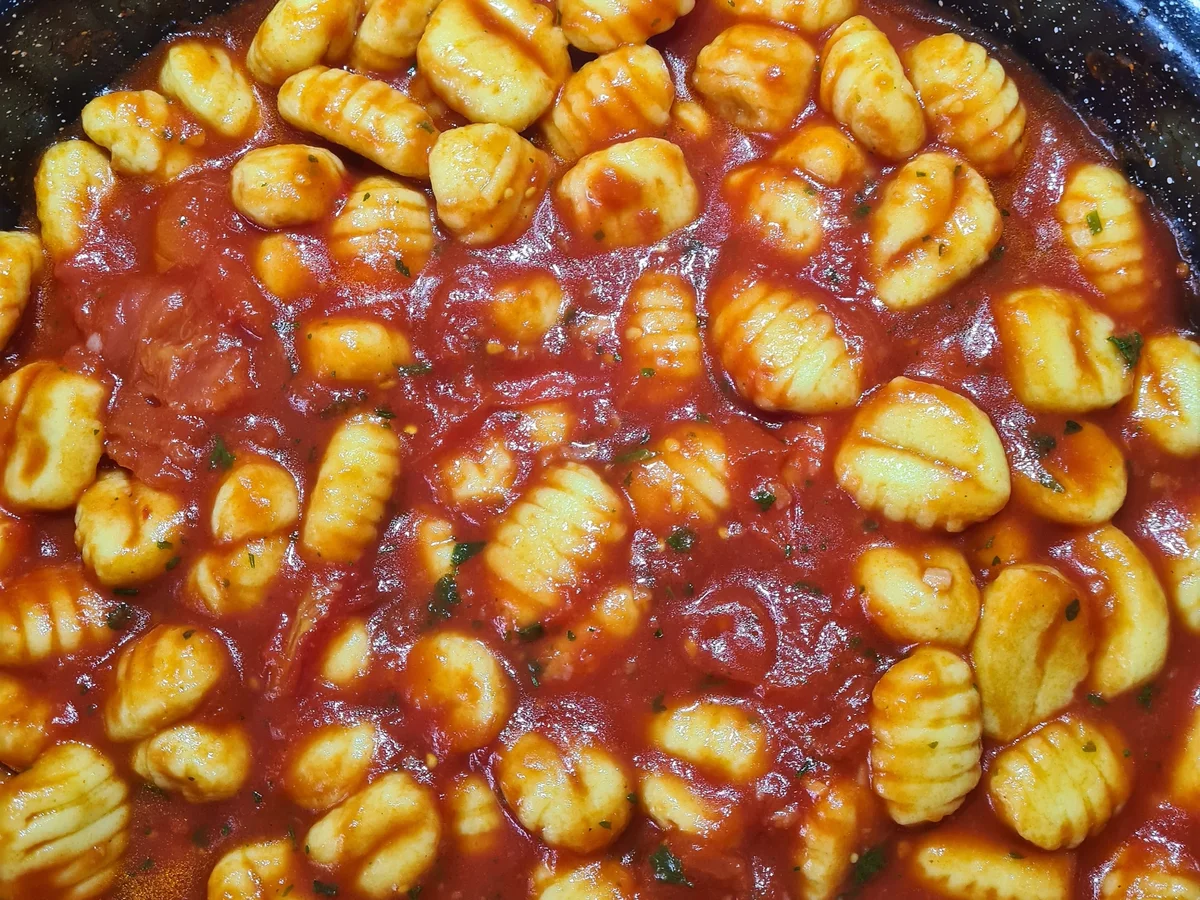 Gnocchi Tomaten Pfanne - Rezept - Bild Nr. 14363