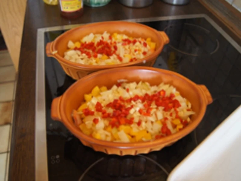 Lachsfilet im Gemüsebett - Rezept - Bild Nr. 8