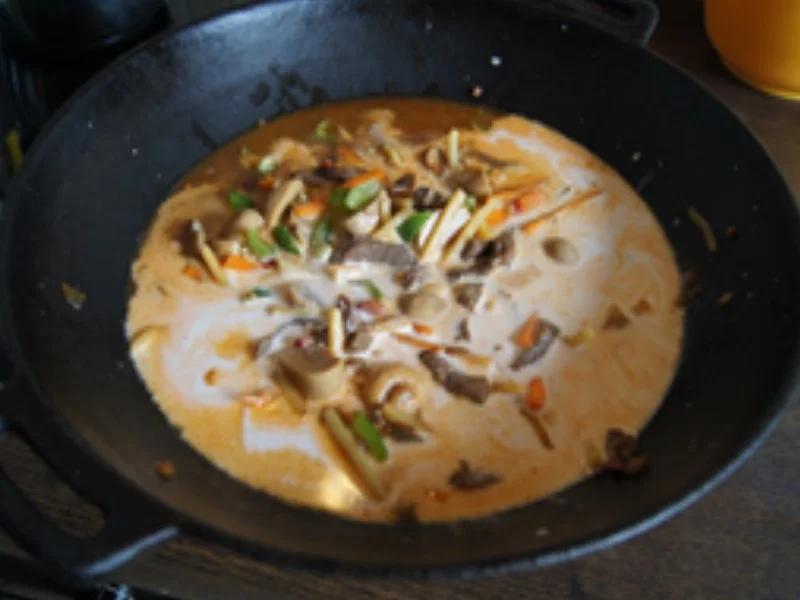 Rezept: Rindfleisch mit Gemüsemix in roter Currysauce mit Basmatireis Bild Nr. 14379 Rindfleisch mit Gemüsemix in roter Currysauce mit Basmatireis - Rezept - Bild Nr. 14379