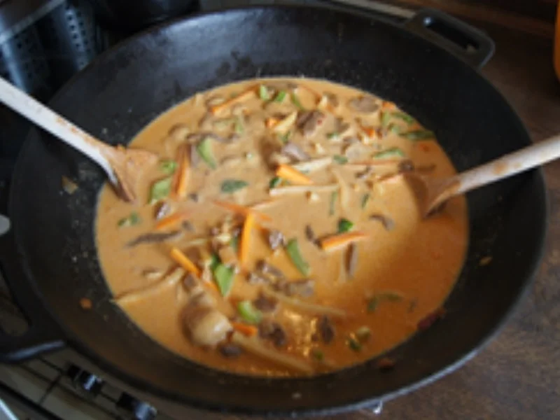 Rezept: Rindfleisch mit Gemüsemix in roter Currysauce mit Basmatireis Bild Nr. 14380 Rindfleisch mit Gemüsemix in roter Currysauce mit Basmatireis - Rezept - Bild Nr. 14380