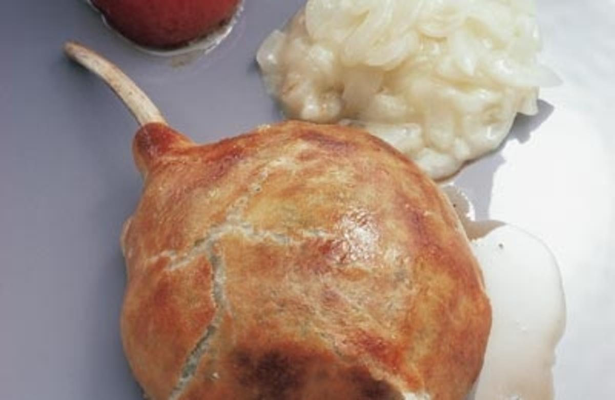 Bilder für Fleisch: Lammkoeletts in Blätterteig - Rezept