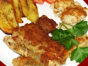 Hühnerkotelett aus Kiew mit Kartoffelspalten - kulinarische Weltreise - Rezept - Bild Nr. 14361
