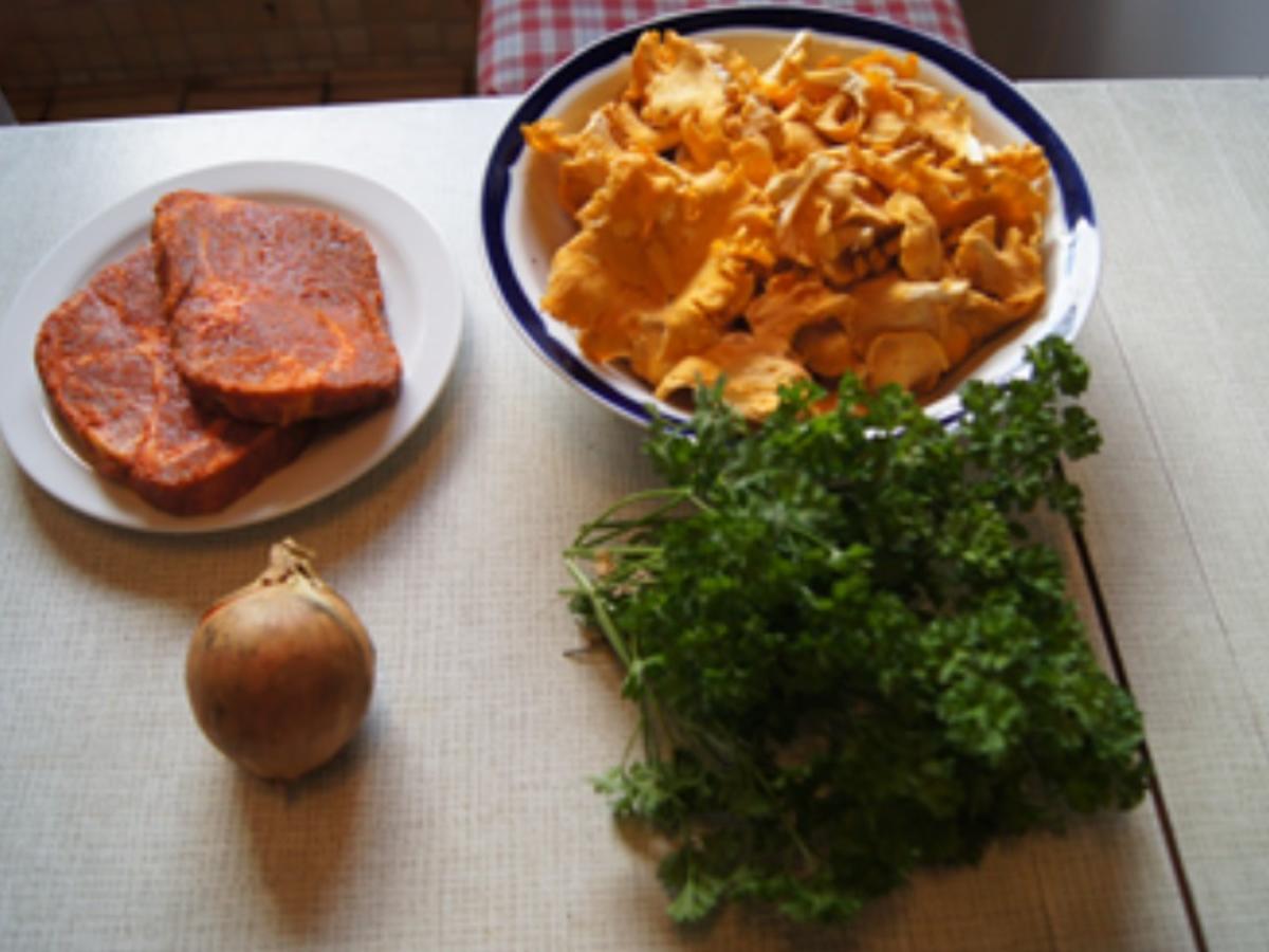 Ranger Nackensteak mit frischen Pfifferlingen - Rezept - Bild Nr. 14366