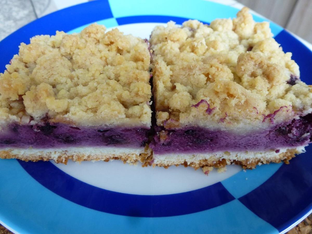 Heidelbeer-Quark-Streuselkuchen - Rezept - Bild Nr. 14364