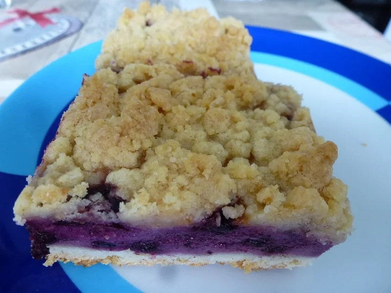 Heidelbeer-Quark-Streuselkuchen - Rezept - Bild Nr. 14378