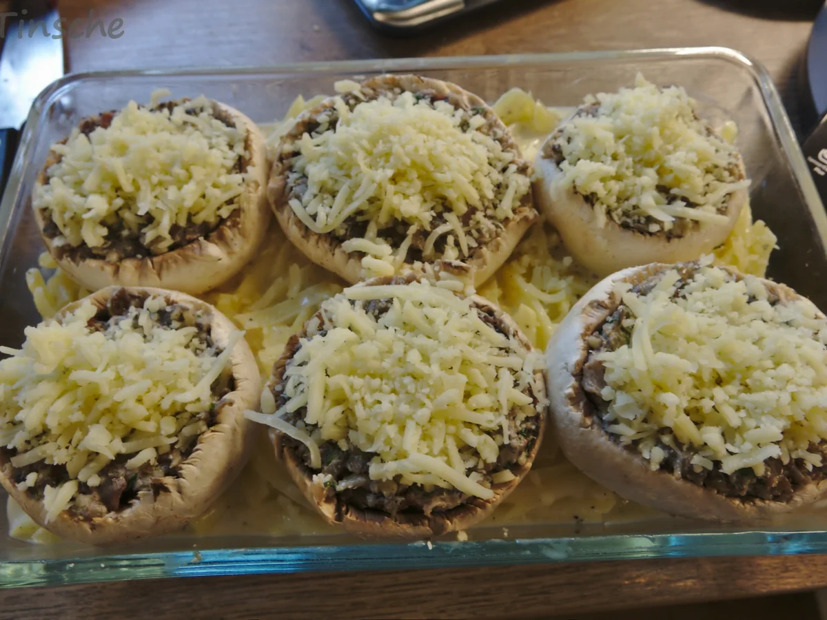 Gefüllte Riesenchampignons - Rezept - Bild Nr. 14369