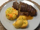 Roulade Frühlingsedition, Eigschnittna Glöß und Fränkischer Cole Slaw - Rezept - Bild Nr. 2