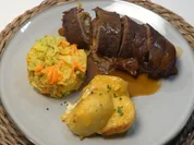 Roulade Frühlingsedition, Eigschnittna Glöß und Fränkischer Cole Slaw - Rezept - Bild Nr. 2
