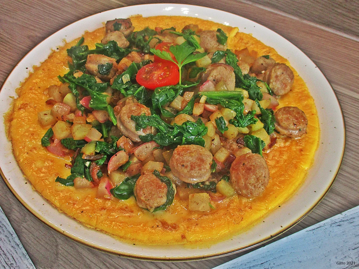 Omelette mit diversen Begleitern - Rezept - Bild Nr. 14367