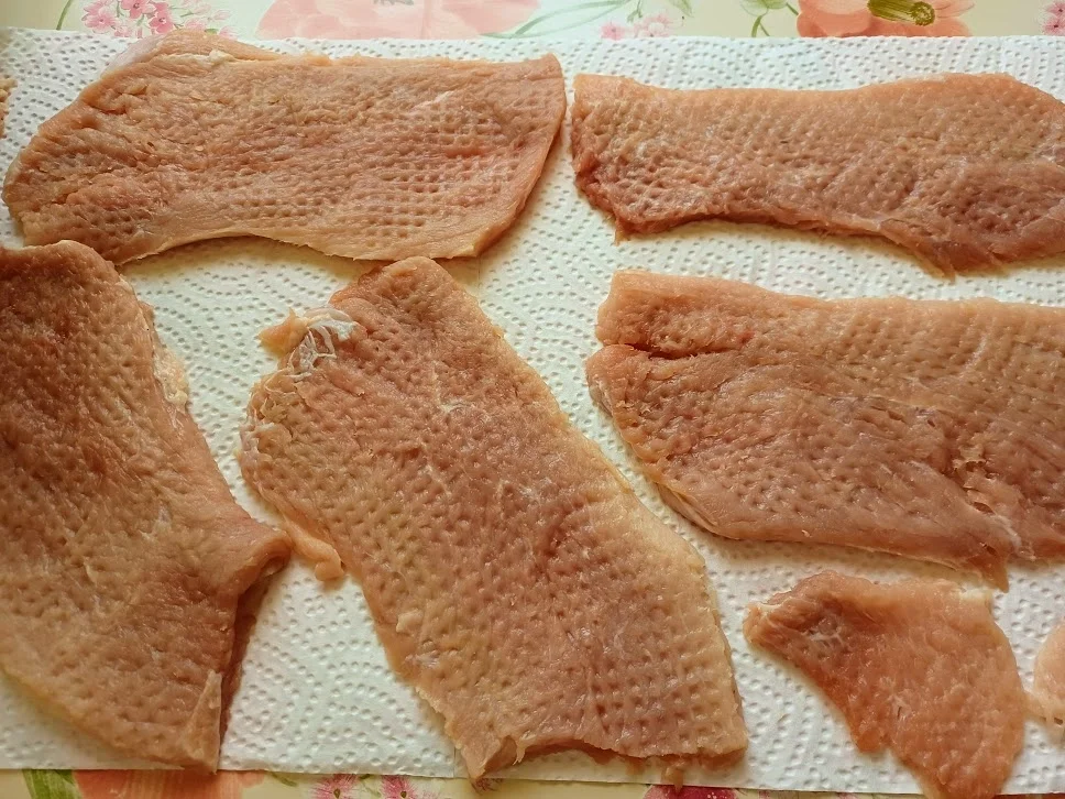 Schnitzel mit Bohnen und Tomatensalat - Rezept - Bild Nr. 3
