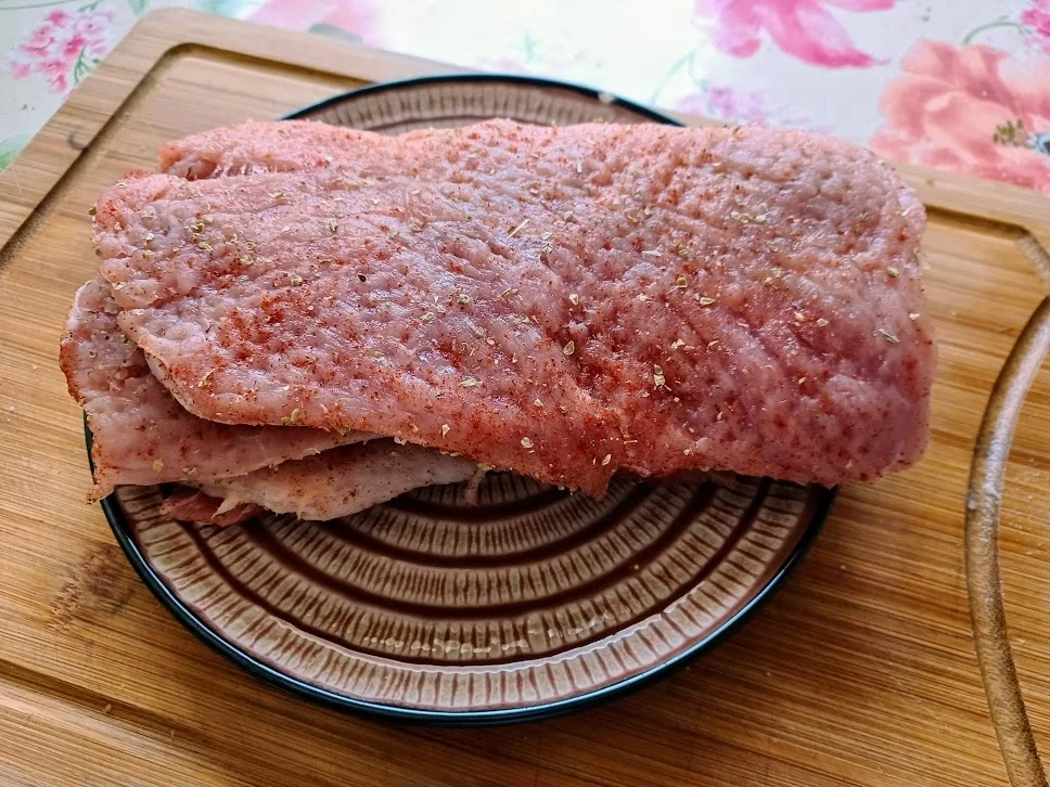 Schnitzel mit Bohnen und Tomatensalat - Rezept - Bild Nr. 4
