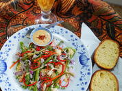 Bunter Bohnensalat mit Garnelendressing "Sanur Beach" - Rezept - Bild Nr. 14383