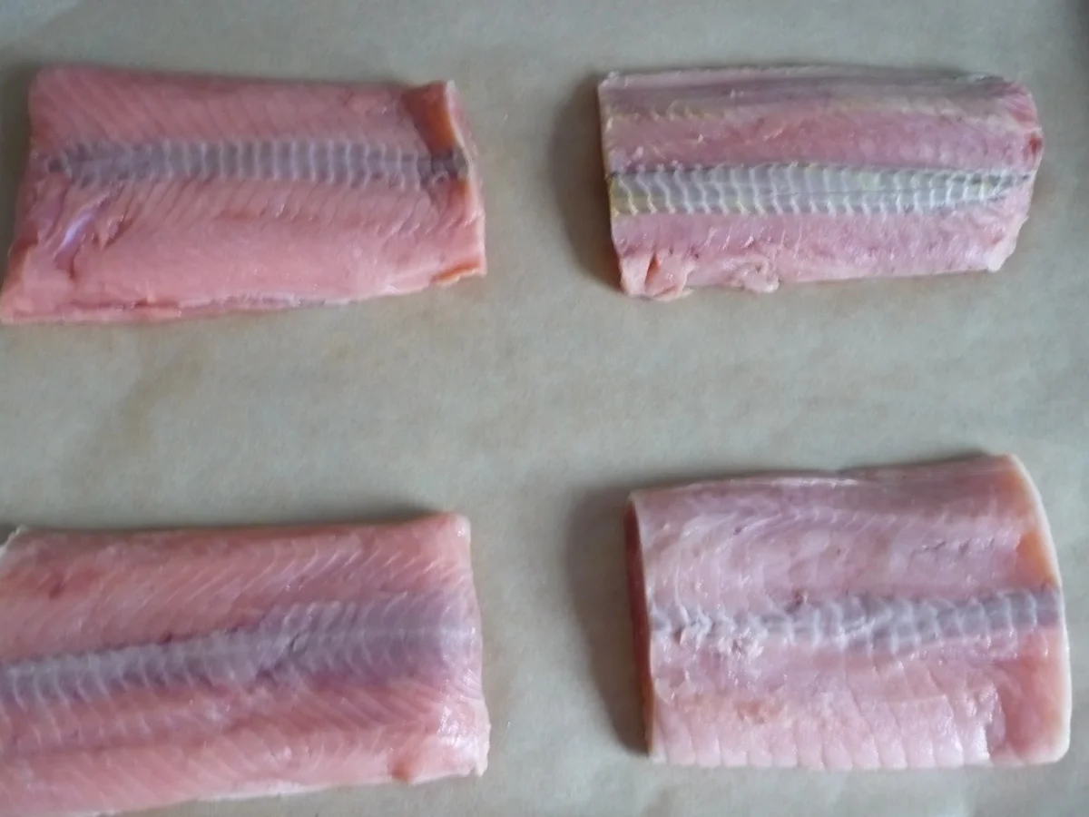 Rezept: Lachsfilet mit Kräuterkruste Bild Nr. 4 Lachsfilet mit Kräuterkruste - Rezept - Bild Nr. 4