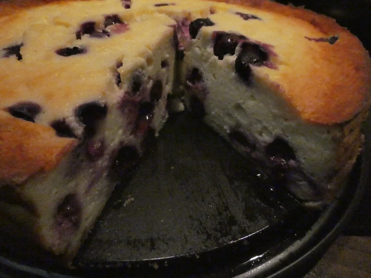 Käsekuchen mit Heidelbeeren - Rezept - Bild Nr. 14392