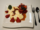 Mascarponecreme im Schokonest mit frischen Früchten der Saison - Rezept - Bild Nr. 2