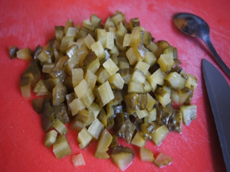 Matjesfiletsalat mit griechischen Joghurt und Kümmel-Pellkartoffeln - Rezept - Bild Nr. 14403