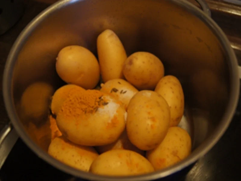 Matjesfiletsalat mit griechischen Joghurt und Kümmel-Pellkartoffeln - Rezept - Bild Nr. 14409