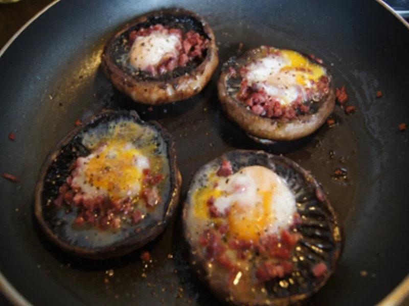 Porto Bello auf krossen Bauernbrot - Rezept - Bild Nr. 14410