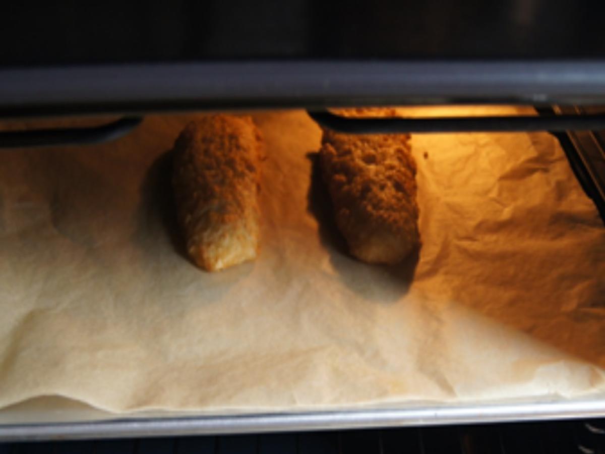 Ofen-Backfisch mit Bluccoli und Süßkartoffelstampf - Rezept - Bild Nr. 14394