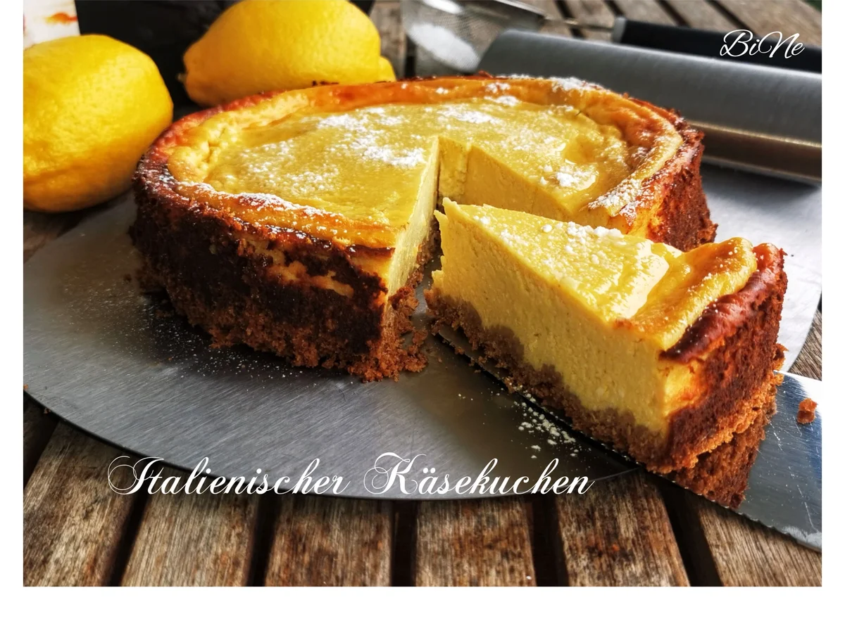 Rezept: BiNe` S ITALIENISCHER KÄSEKUCHEN Bild Nr. 4 BiNe` S ITALIENISCHER KÄSEKUCHEN - Rezept - Bild Nr. 4