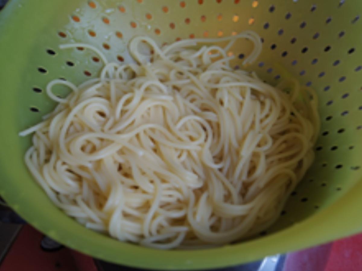 Spaghetti mit Basilikum-Pesto - Rezept - Bild Nr. 5