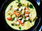 Exotische Kokossuppe mit Süßkartoffeln - Rezept - Bild Nr. 14392