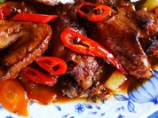 Bräunierte Chicken-Wings in Kokosnuss-Sauce - Rendang sayap ayam - Rezept - Bild Nr. 14392