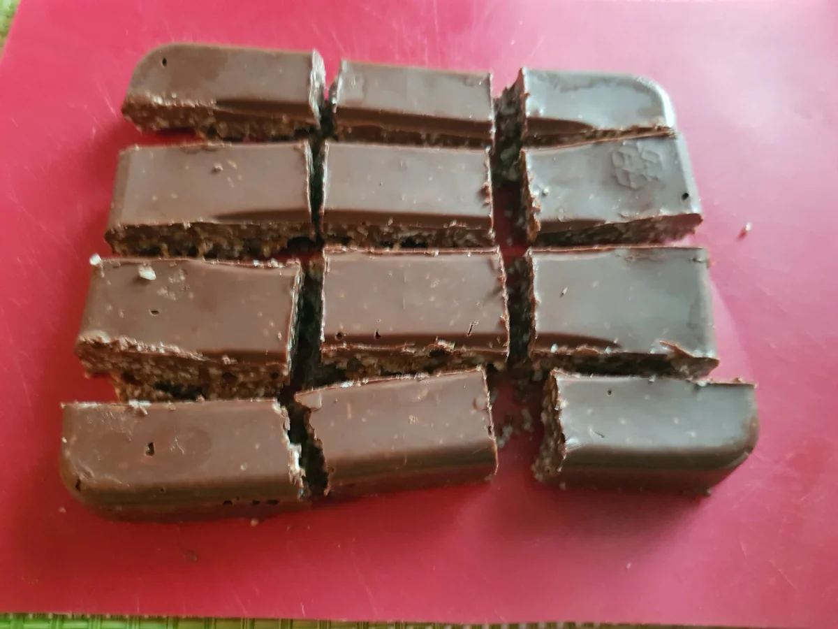 Puffreis-Schokoladen-Brocken - Rezept - Bild Nr. 14394