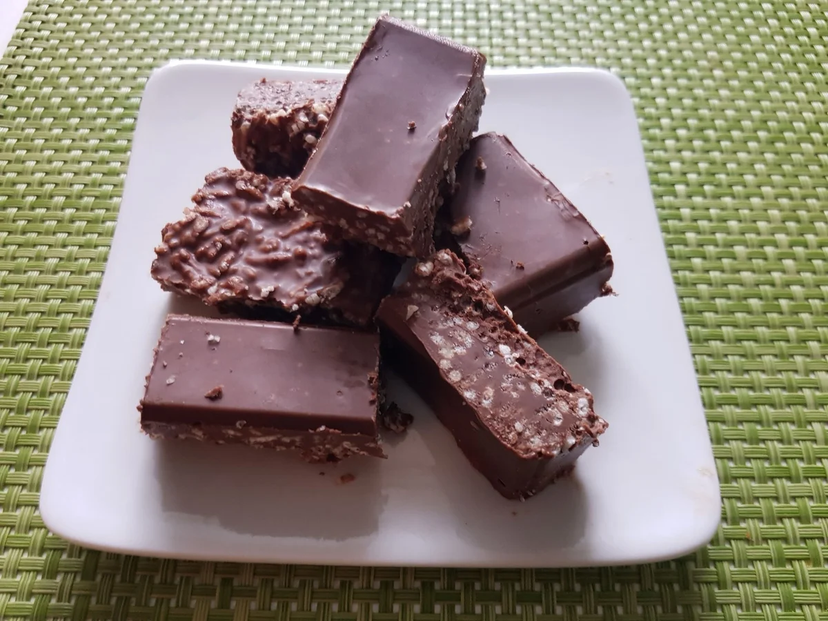 Puffreis-Schokoladen-Brocken - Rezept - Bild Nr. 14403