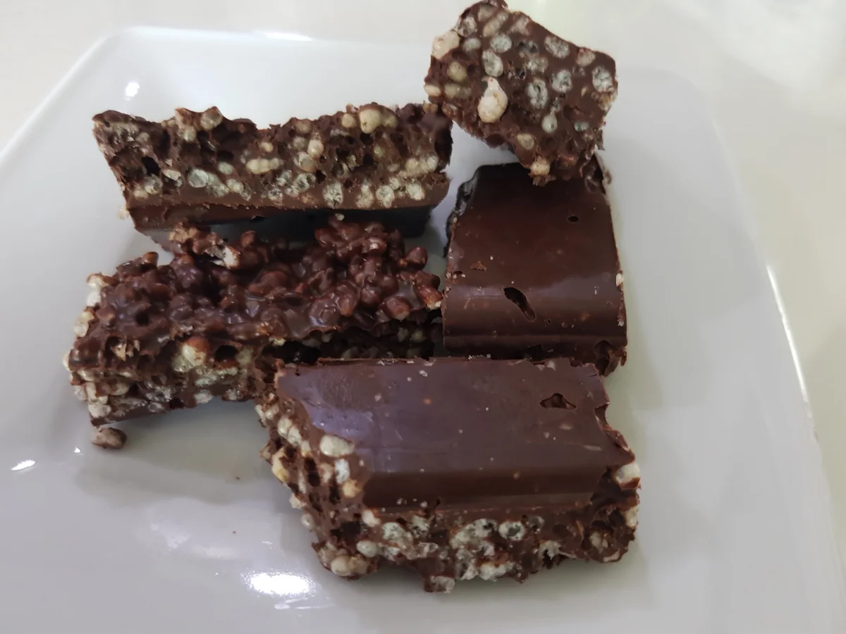 Puffreis-Schokoladen-Brocken - Rezept - Bild Nr. 14404