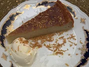 Bananen-Kuchen mit Vanille-Eis und Rohrzucker - Rezept - Bild Nr. 2