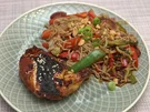 Soja-Maishähnchen mit Buchweizennudeln und Wok-Gemüse - Rezept - Bild Nr. 2