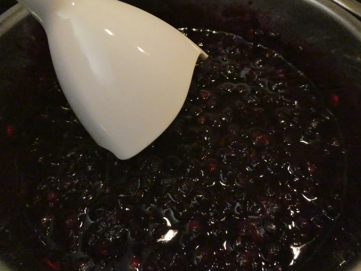 Schwarze Johannisbeer-Marmelade - Rezept - Bild Nr. 14399