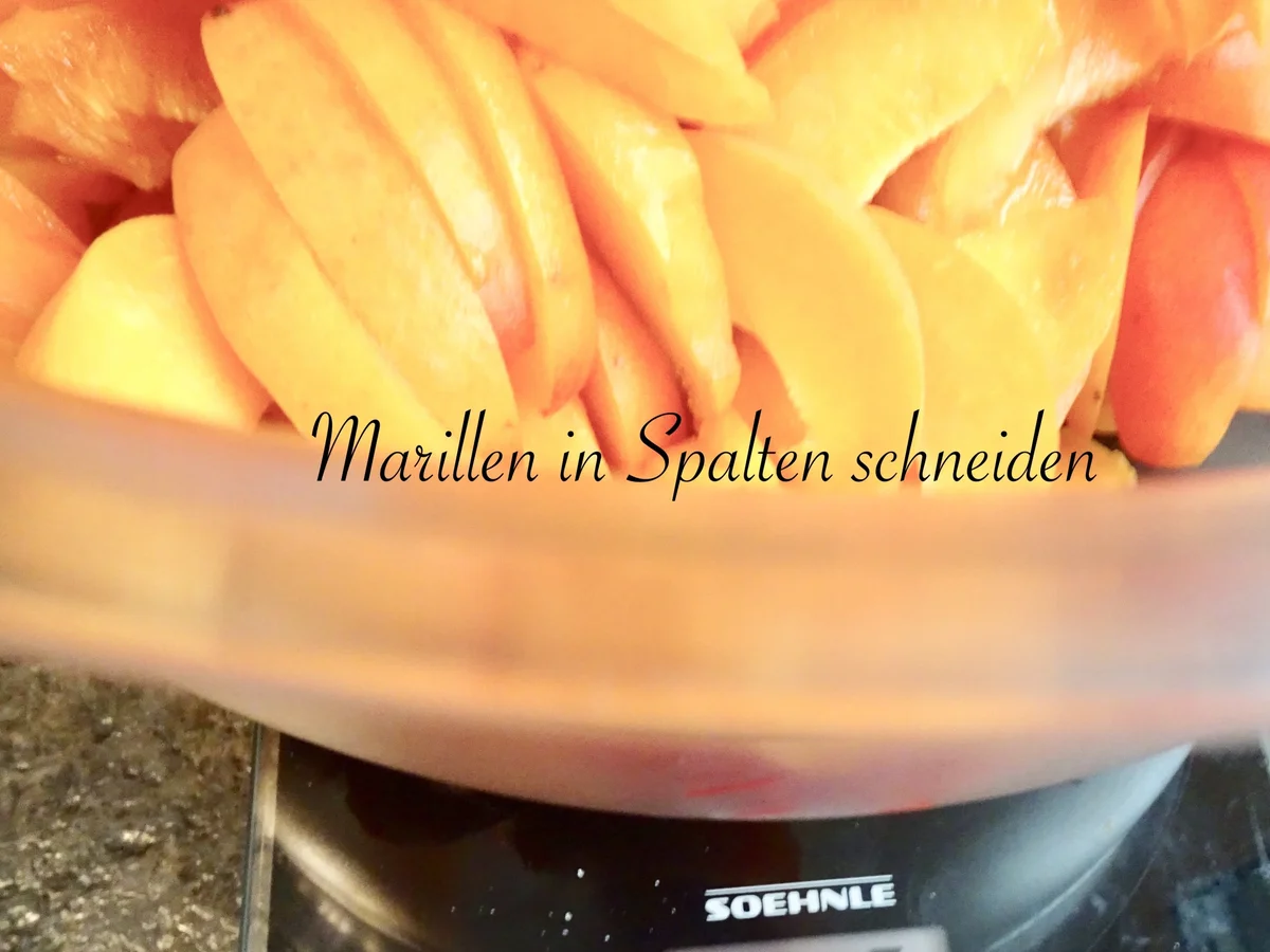 Marillen Gewürzkompott - in Gläser eingelegt - Rezept - Bild Nr. 14395