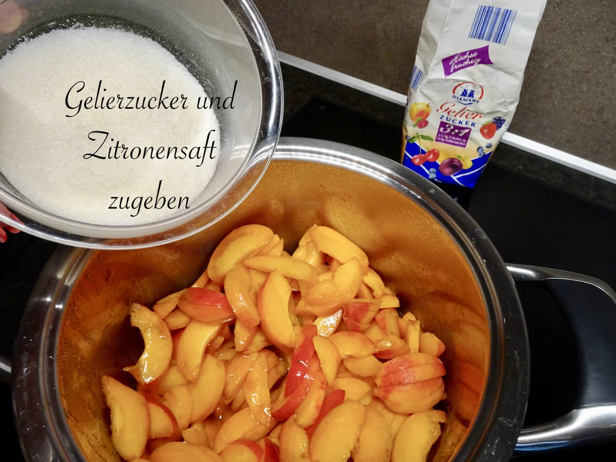 Marillen Gewürzkompott - in Gläser eingelegt - Rezept - Bild Nr. 14401