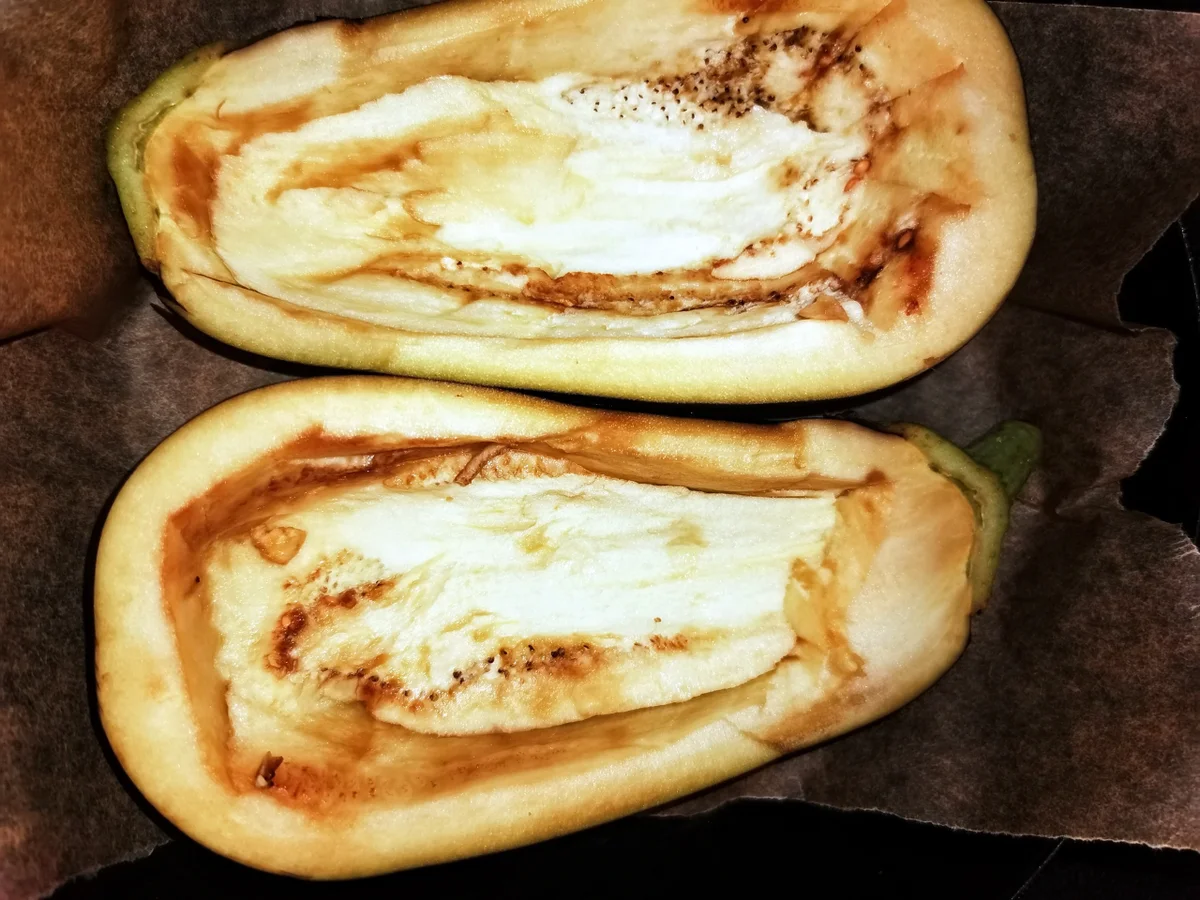 Rezept: BiNe` S ÜBERBACKENE AUBERGINE Bild Nr. 14394 BiNe` S ÜBERBACKENE AUBERGINE - Rezept - Bild Nr. 14394