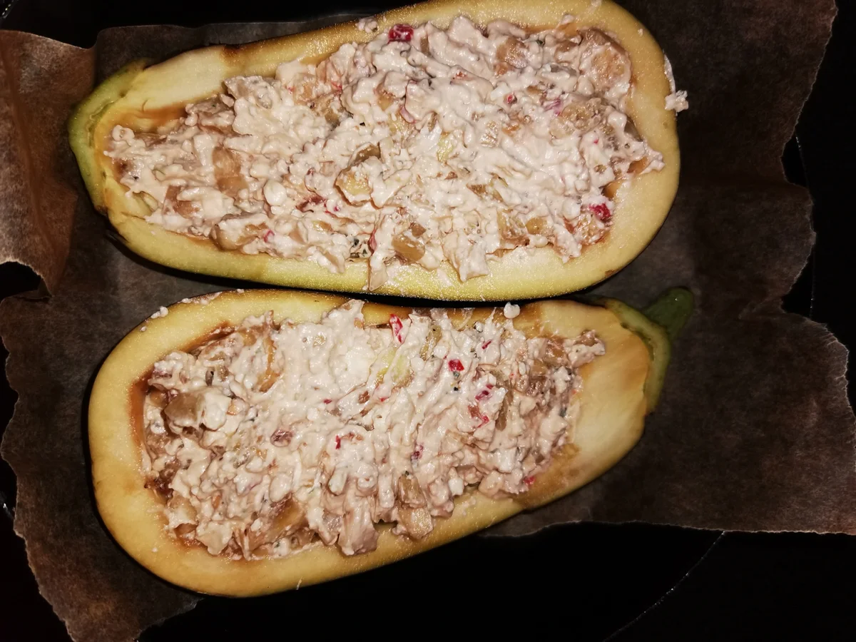 Rezept: BiNe` S ÜBERBACKENE AUBERGINE Bild Nr. 14395 BiNe` S ÜBERBACKENE AUBERGINE - Rezept - Bild Nr. 14395