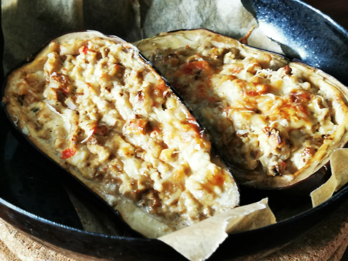 Rezept: BiNe` S ÜBERBACKENE AUBERGINE Bild Nr. 2 BiNe` S ÜBERBACKENE AUBERGINE - Rezept - Bild Nr. 2