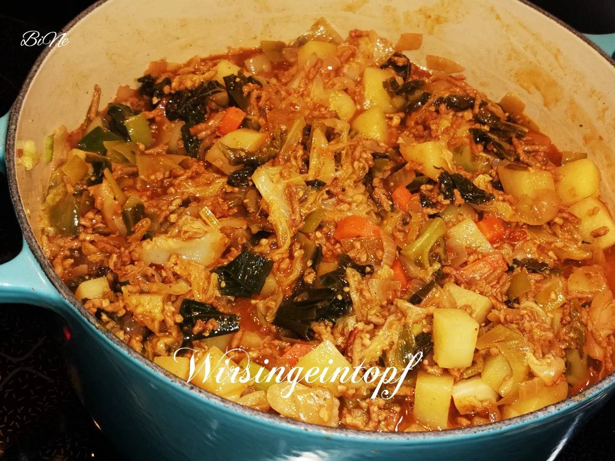 Rezept: BiNe` S WIRSINGEINTOPF Bild Nr. 14397 BiNe` S WIRSINGEINTOPF - Rezept - Bild Nr. 14397