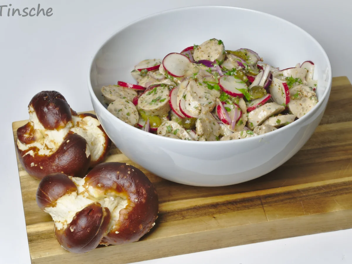 Rezept: Weißwurst-Salat Bild Nr. 14402 Weißwurst-Salat - Rezept - Bild Nr. 14402