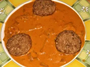 Rotes Zwiebel-Frischkäse-Gemüse - Rezept - Bild Nr. 14396