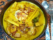 Würzige Kokossuppe mit Jakobsfrucht - Gulai Nangka khas Padang - Rezept - Bild Nr. 14411