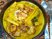 Würzige Kokossuppe mit Jakobsfrucht - Gulai Nangka khas Padang - Rezept - Bild Nr. 14411
