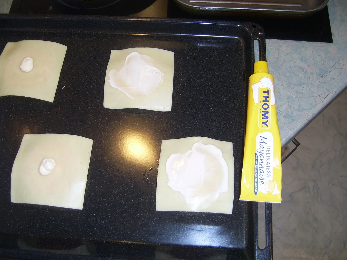 Käse-Hullersemmel mit Gemüse - Rezept - Bild Nr. 14432