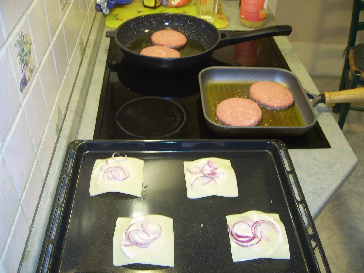 Käse-Hullersemmel mit Gemüse - Rezept - Bild Nr. 14433