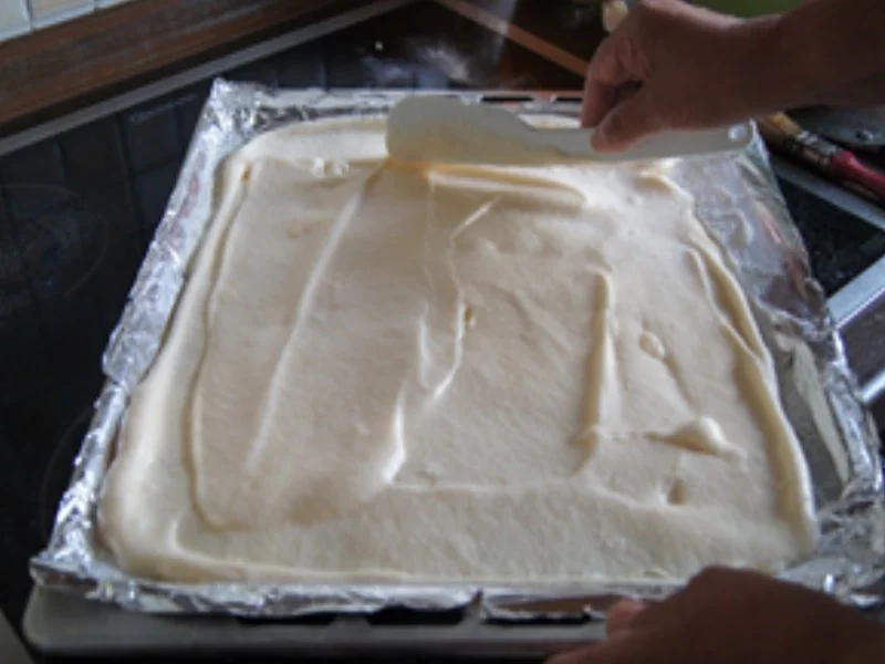 Rezept: Biskuitrolle mit Himbeeren Bild Nr. 14432 Biskuitrolle mit Himbeeren - Rezept - Bild Nr. 14432