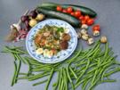 Spätsommer - Bohnengemüsepfanne  zur kb Challenge August 2021 - Rezept - Bild Nr. 14443