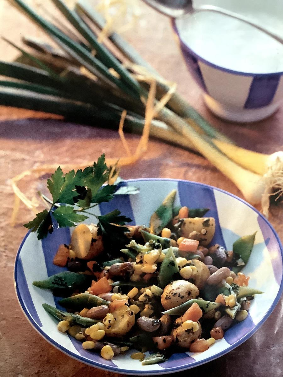 Dörrbohnen mit Rollschinken und Speck - Rezept - kochbar.de