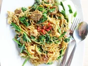 Gebratene Glasnudeln ala Taman Griya -- Bihun Goreng Seafood - Rezept - Bild Nr. 14461